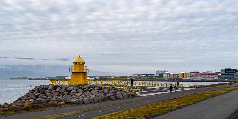 Reykjavik : phare de Höfði