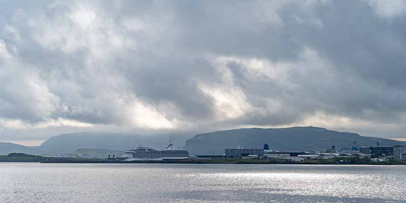 Reykjavik : port de croisière