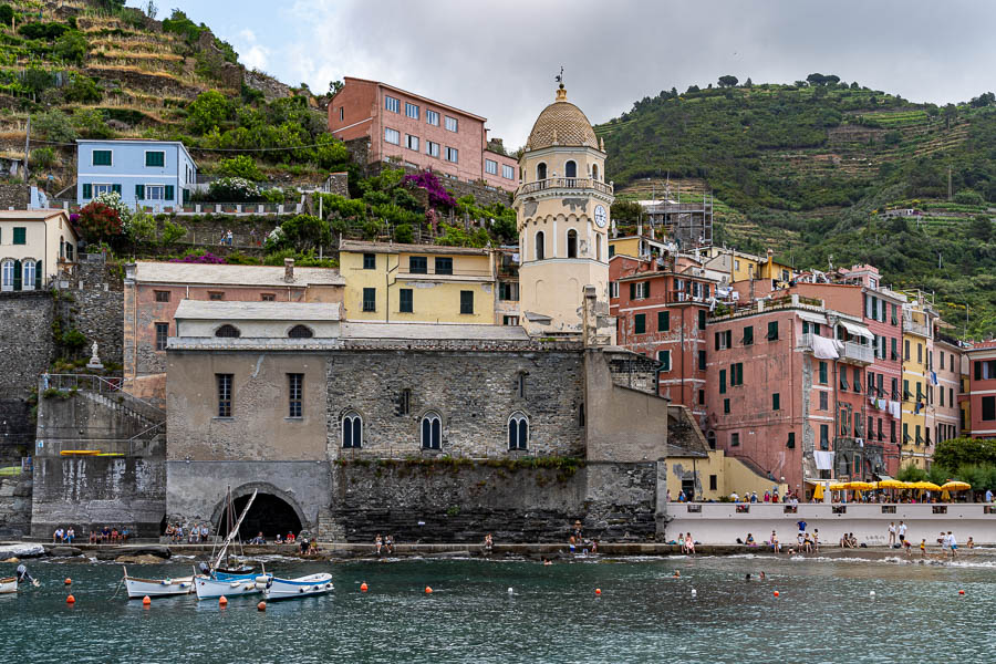 Vernazza : église Santa Margherita d'Antiocha