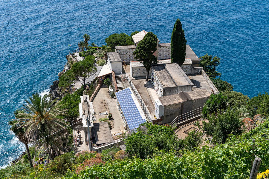 Manarola : cimetière solaire