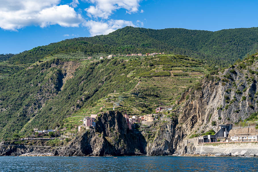 Manarola, en haut Volastra