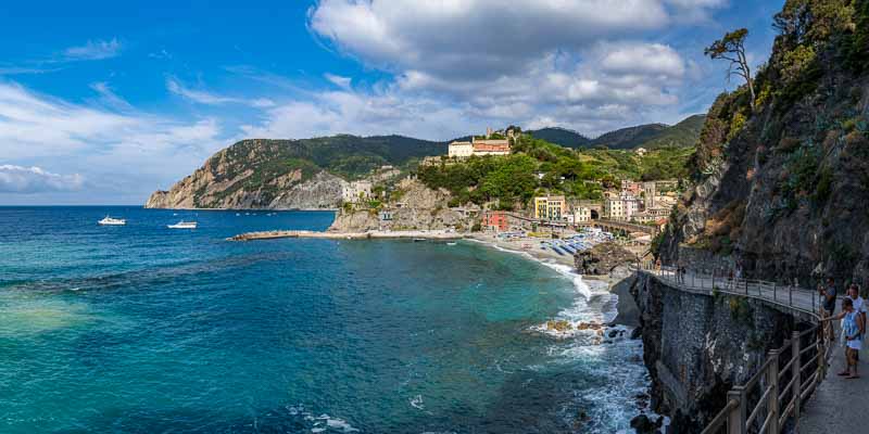 Monterosso al Mare : départ du sentier vers Vernazza