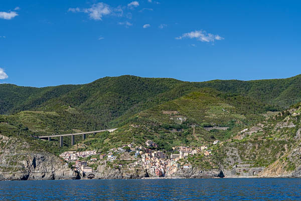 Riomaggiore vue de la mer