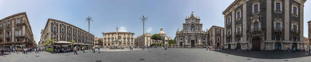 Catane, piazza del Duomo