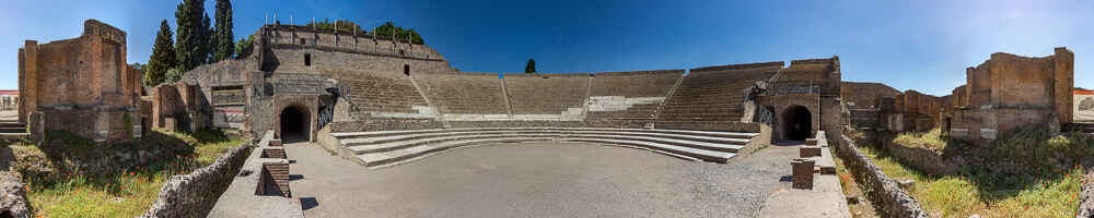 Pompéi : grand théâtre