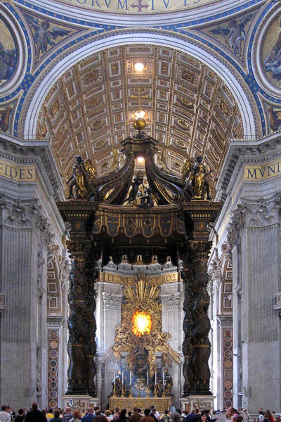 basilique Saint-Pierre, baldaquin