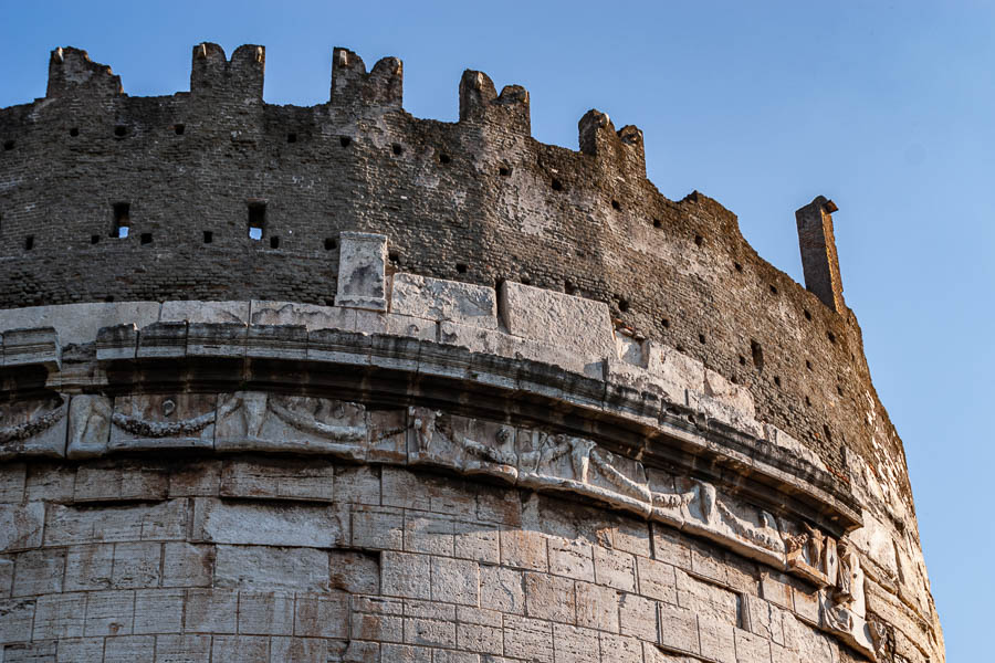 Via Appia Antica : tombeau de Cæcilia Metella