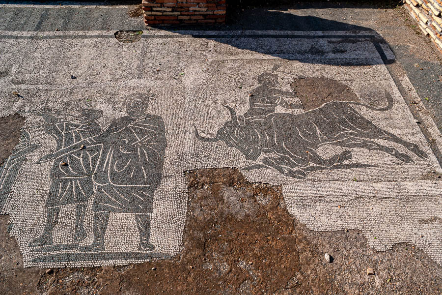 Ostia Antica : thermes de Neptune, caserne des Vigiles