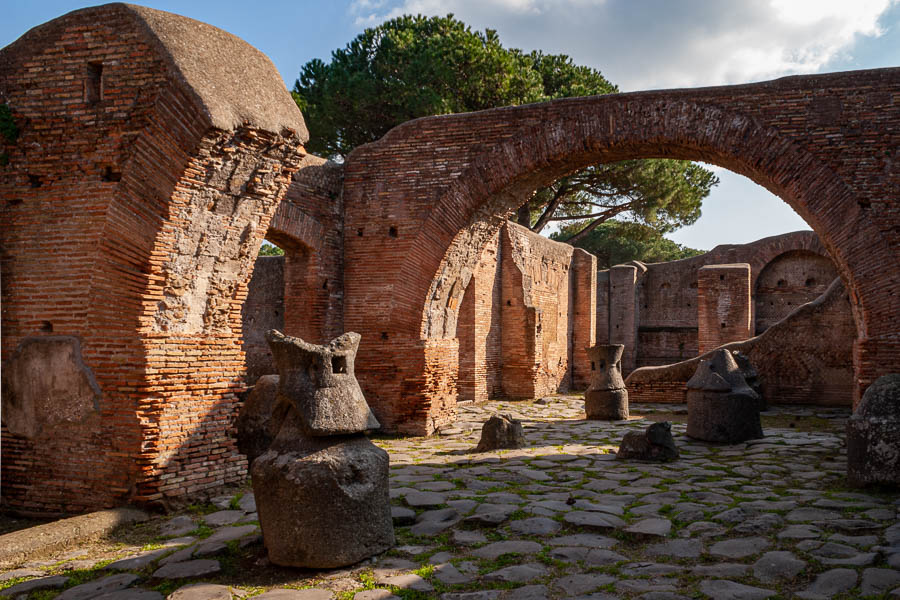 Ostia Antica : moulins