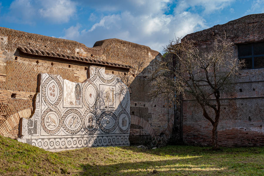 Ostia Antica : mosaïque