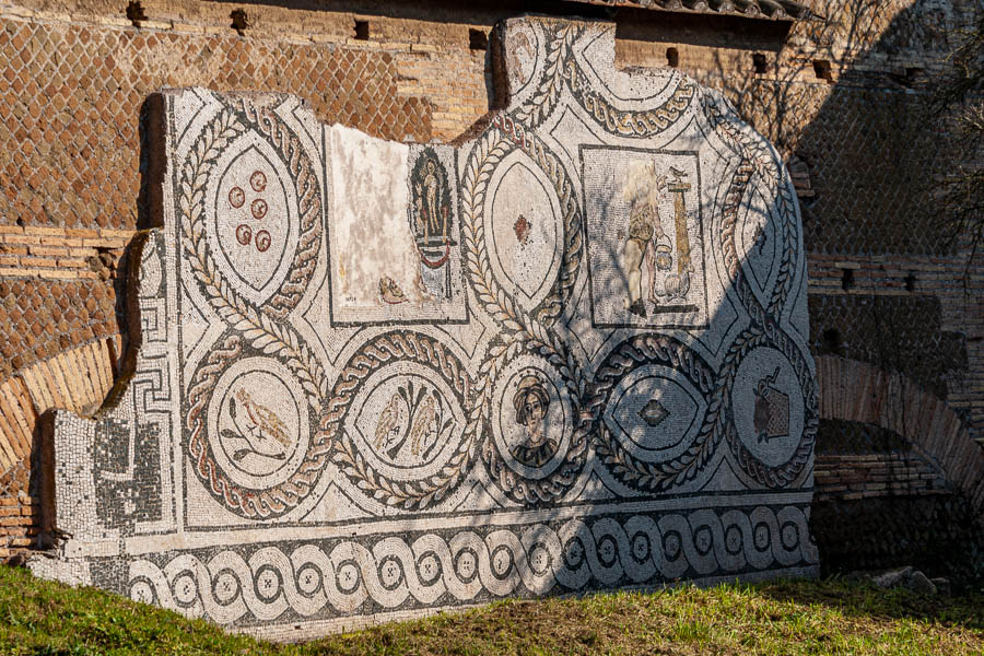 Ostia Antica : mosaïque