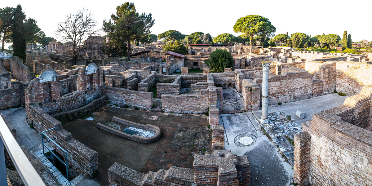 Ostia Antica : maison du Protiro