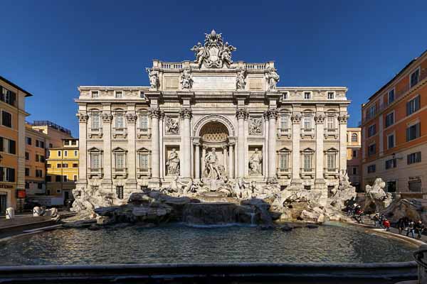 fontaine de Trevi (1762), par Nicolas Salvi