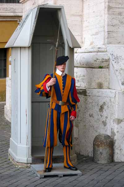 Vatican : garde suisse