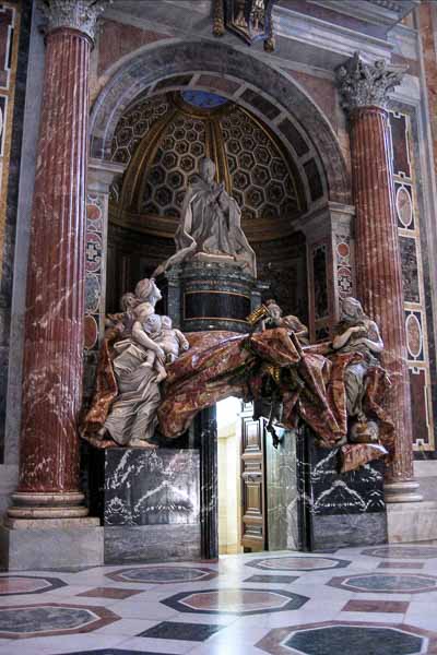 basilique Saint-Pierre : monument d'Alexandre VII