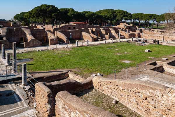 Ostia Antica : thermes de Neptune, palestra