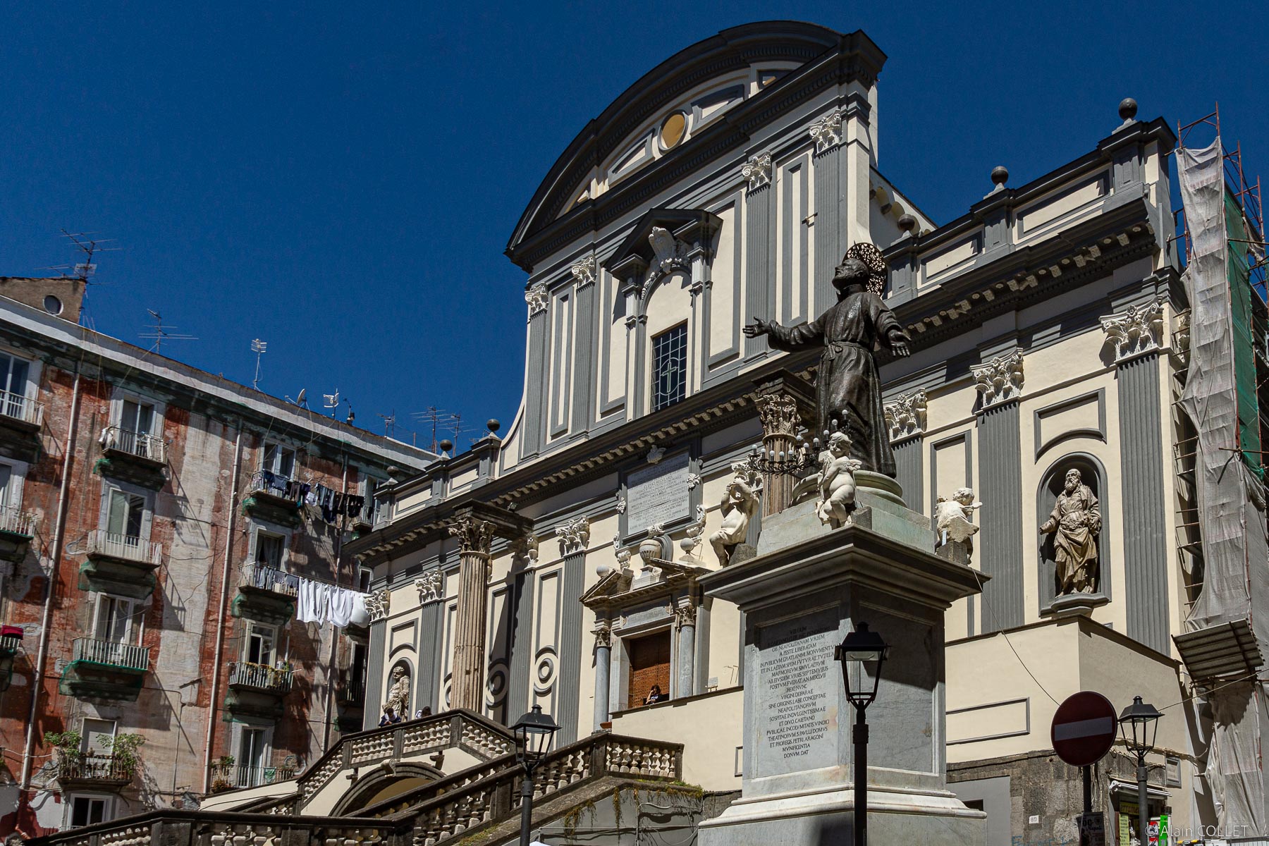 Naples basilica di San Paolo Maggiore
