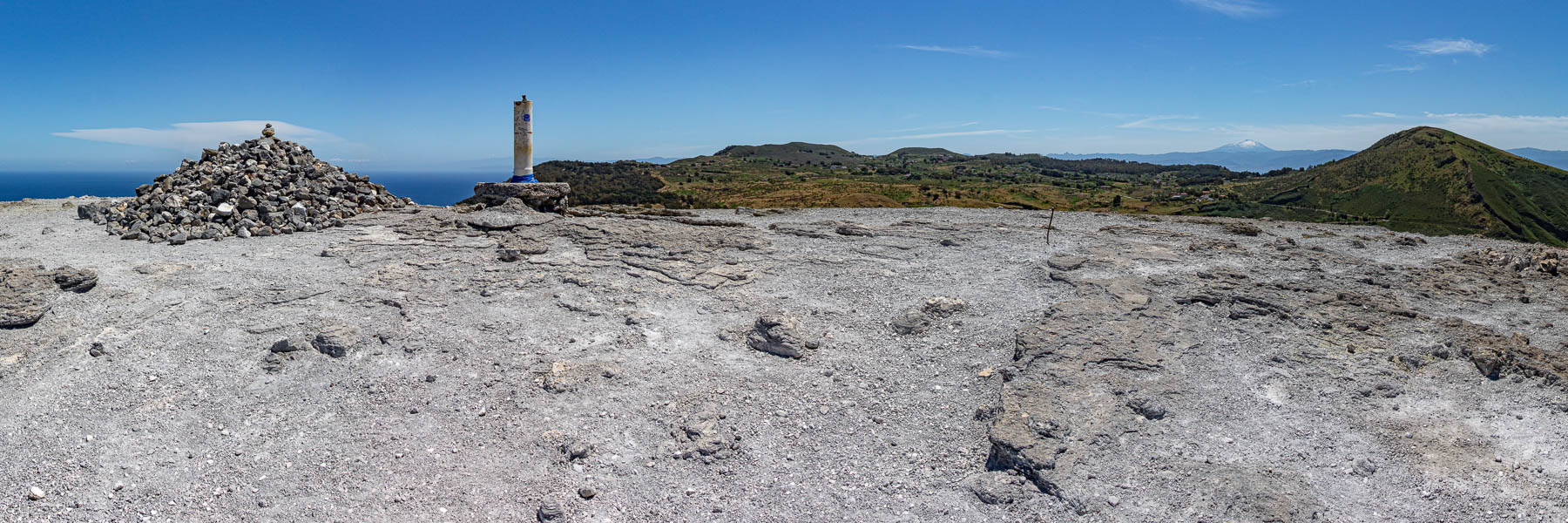 Cratère du Vulcano : sommet