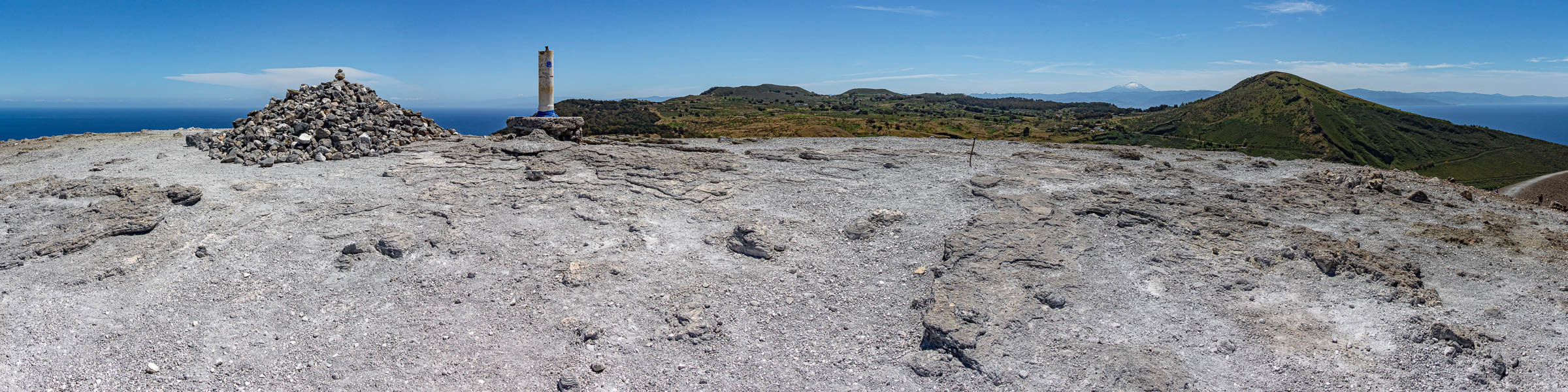 Cratère du Vulcano : sommet