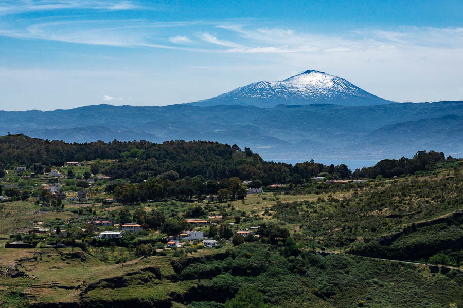 Vulcano Piano et l'Etna