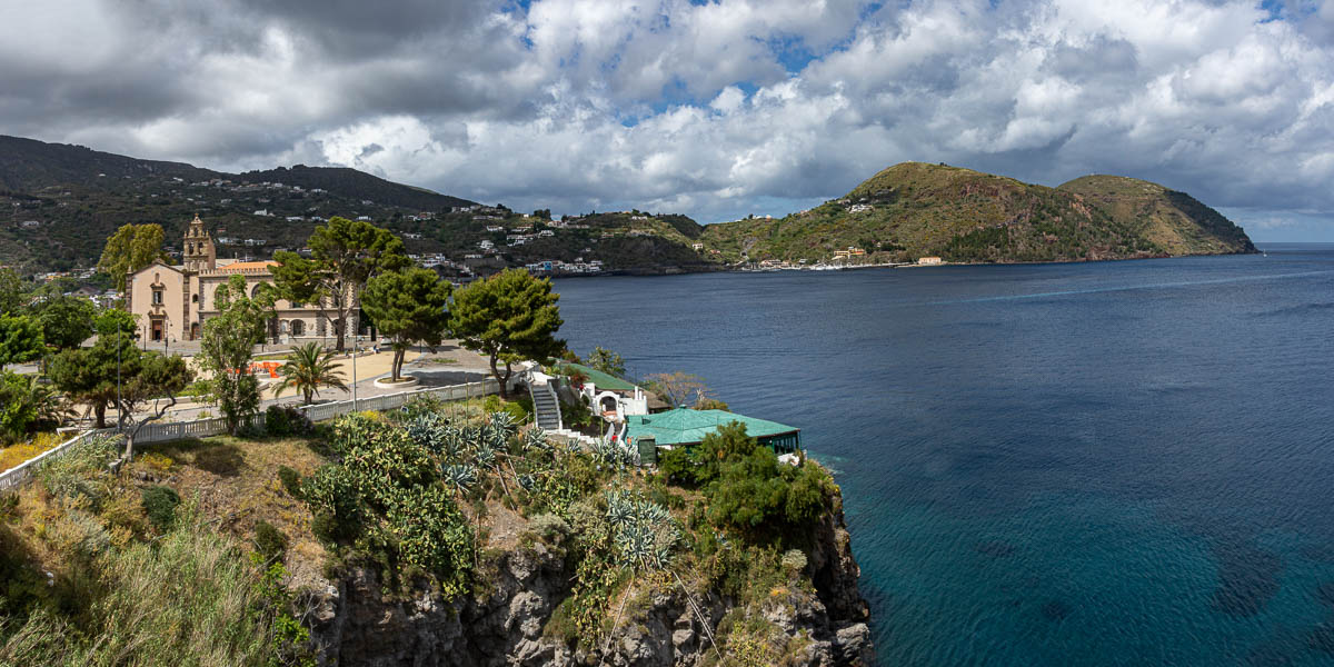 Mairie et port de Lipari