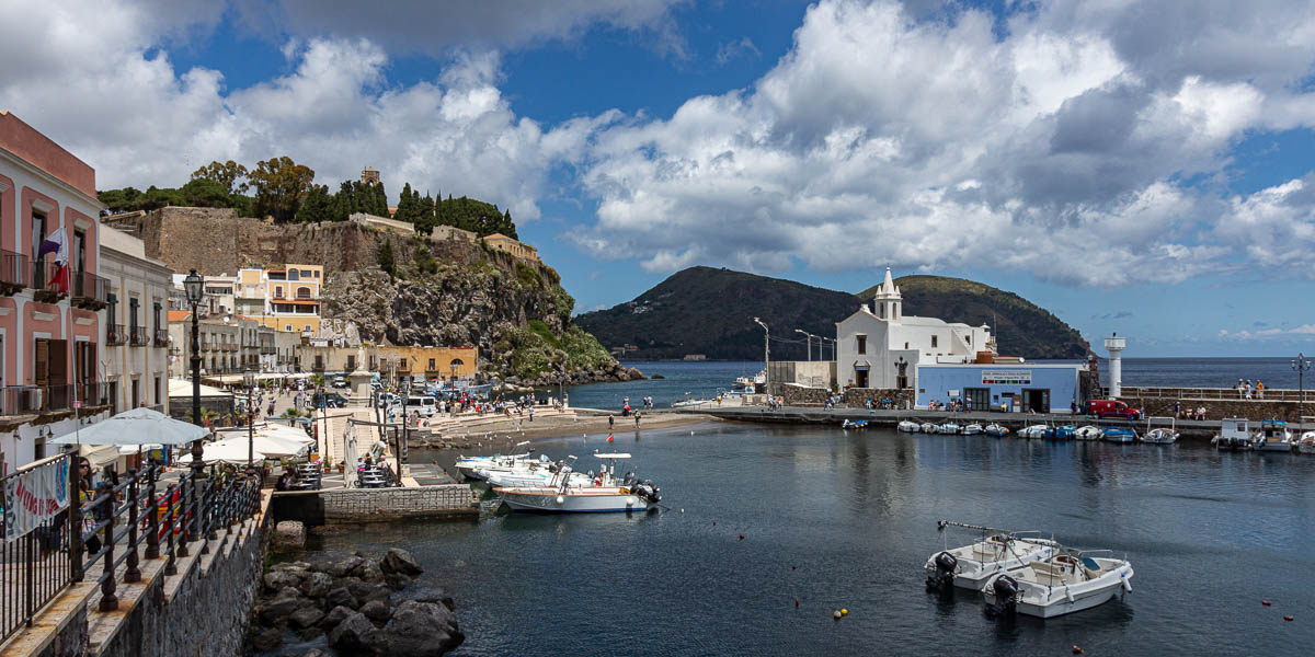 Lipari : port de pêche