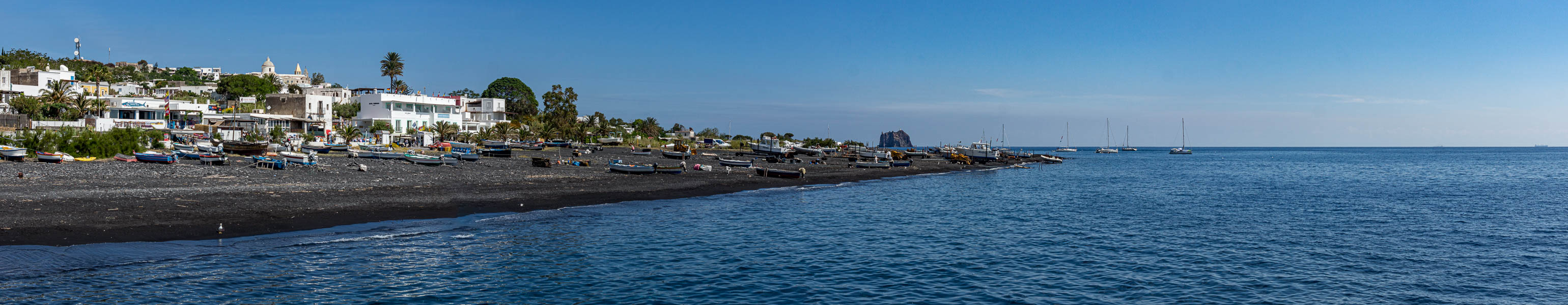 Stromboli : plage