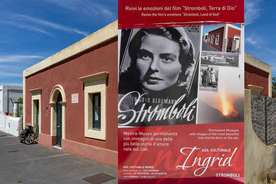Stromboli : la villa de Bergman et Rossellini