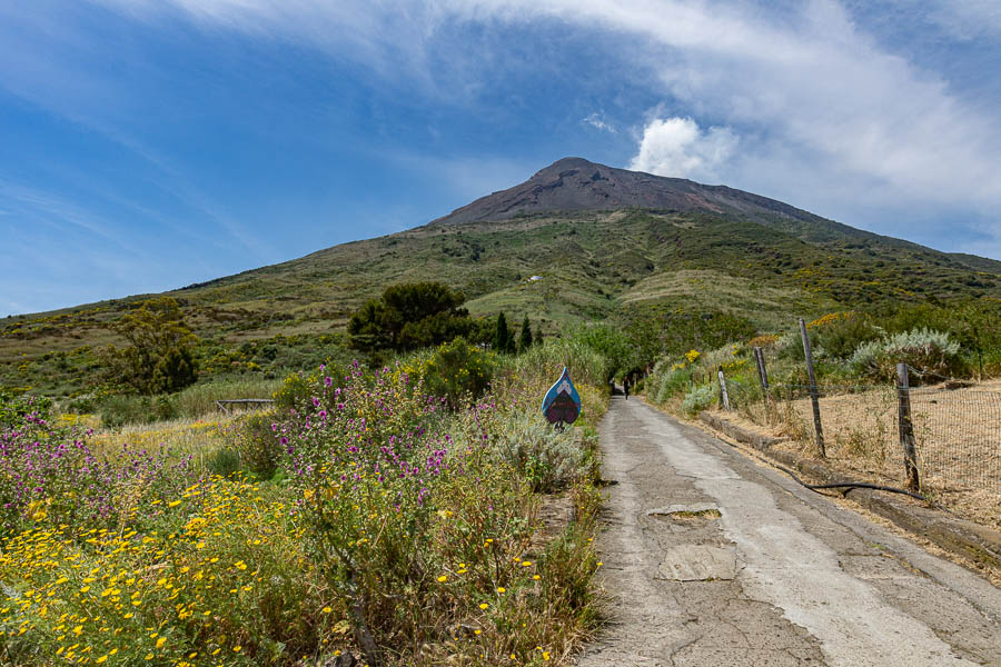 Stromboli : vers le sommet