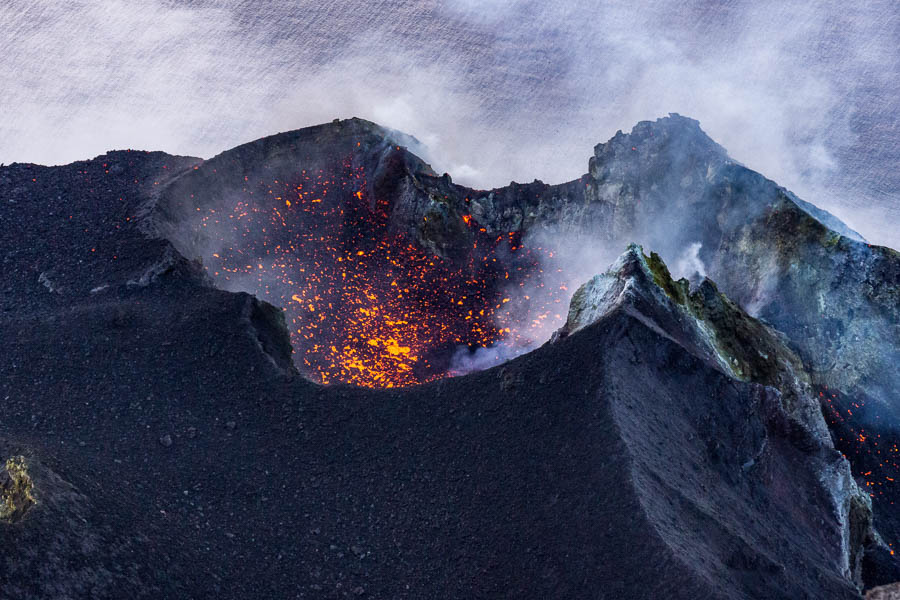 Éruption du Stromboli