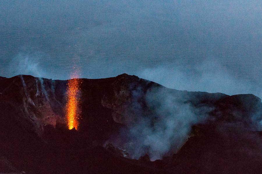 Éruption du Stromboli