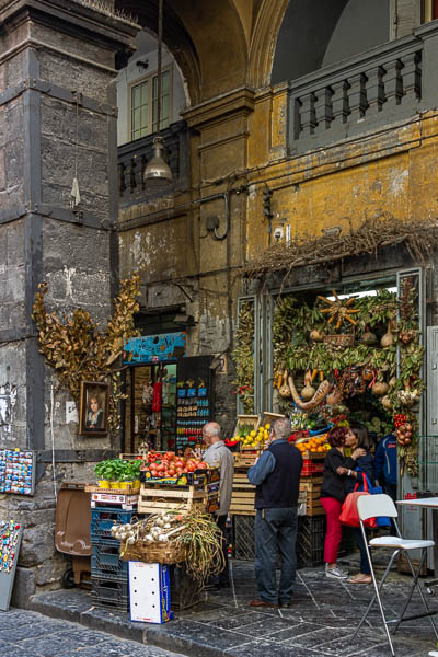 Naples : légumes