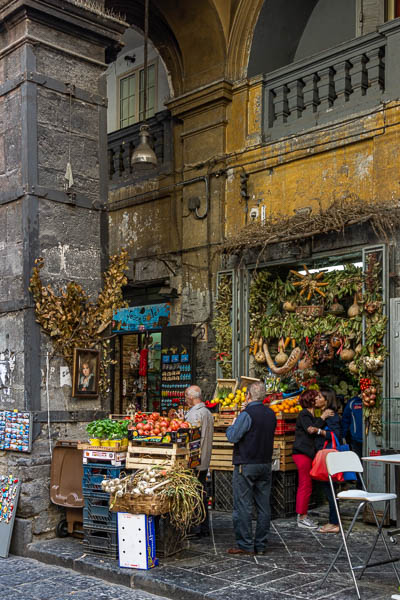 Naples : légumes