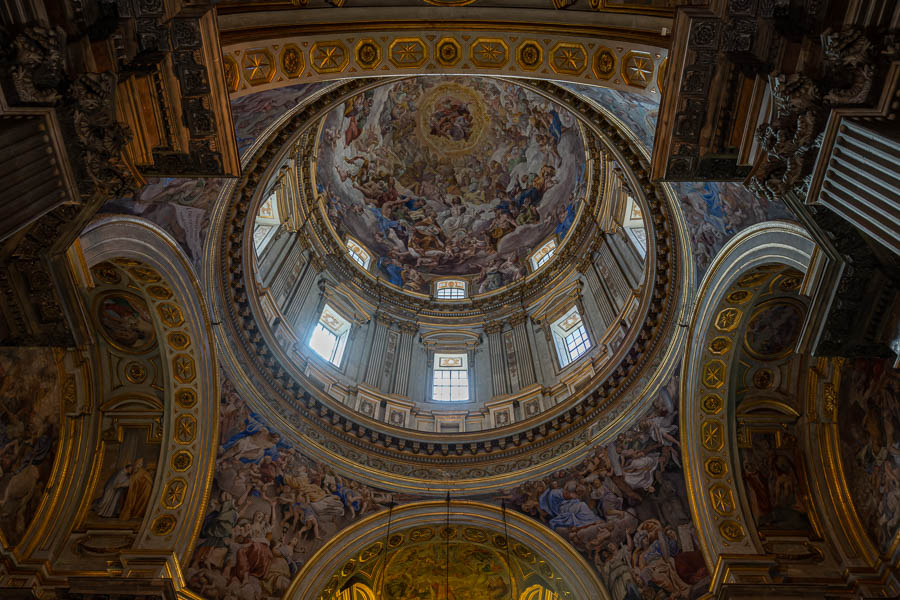 Naples, cathédrale : coupole