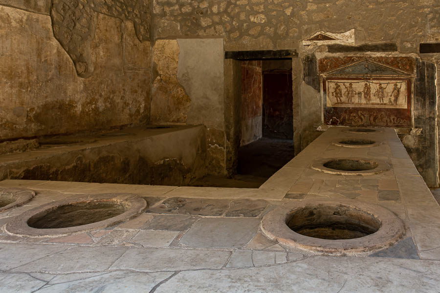 Pompéi : maison de Vetutius Placidus