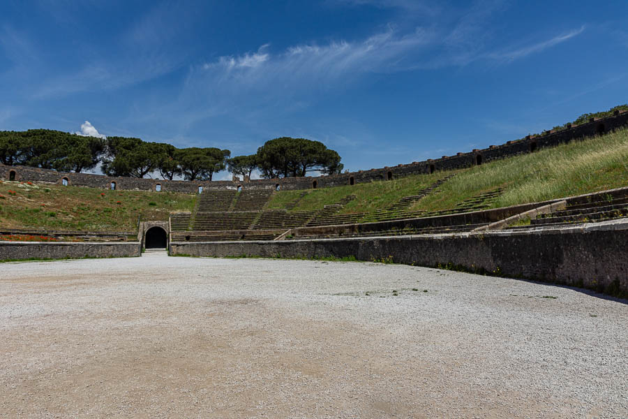 Pompéi : amphithéâtre