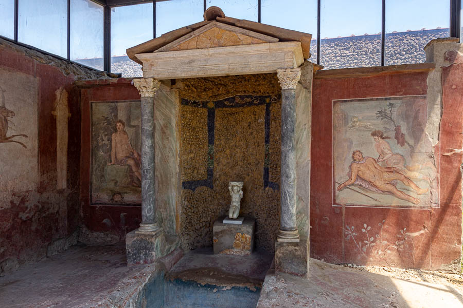 Pompéi : maison d'Octavius Quartio