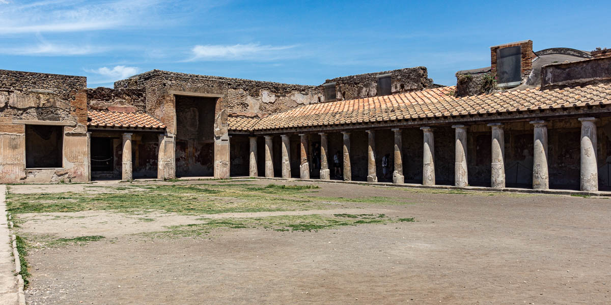 Pompéi : thermes de Stabies