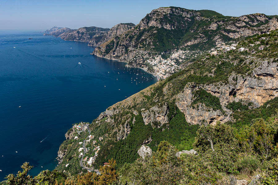 Sentier des dieux : Positano