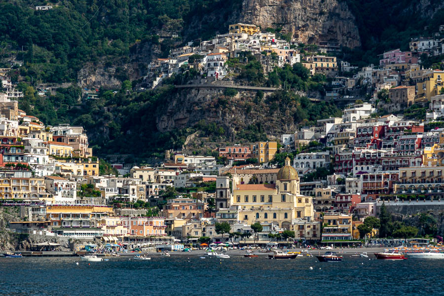 Sentier des dieux : Positano