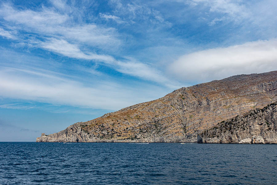 Côte amalfitaine : punta Campanella