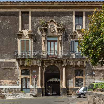 Catane : palazzo Asmundo-Francica Nava