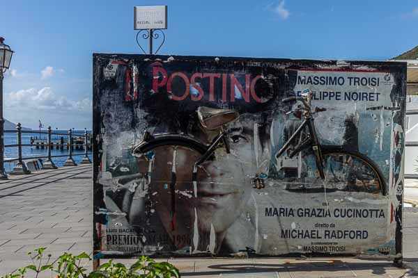 Salina, Santa Marina : le vélo de « Il Postino »