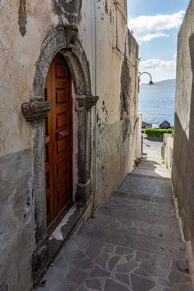 Salina, Santa Marina : ruelle