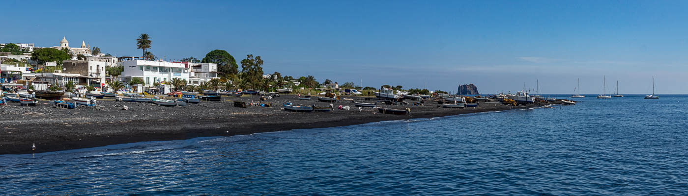 Stromboli : plage