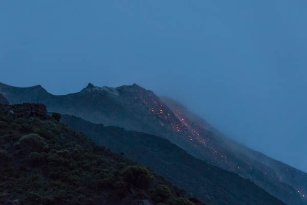 Éruption du Stromboli