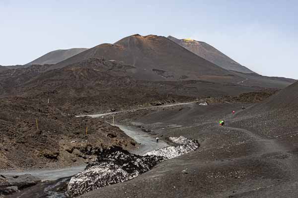 Vers le sommet de l'Etna