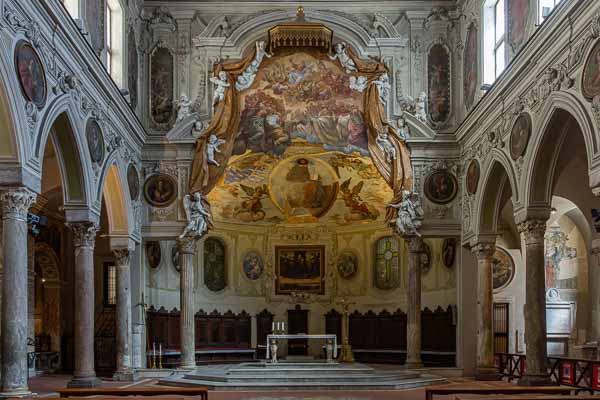 Naples,cathédrale : chapelle du baptistère