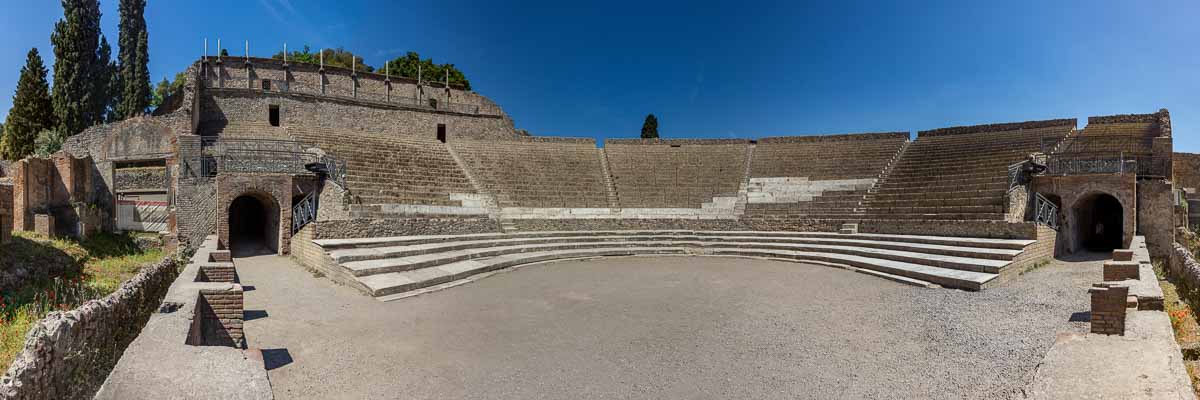 Pompéi : grand théâtre
