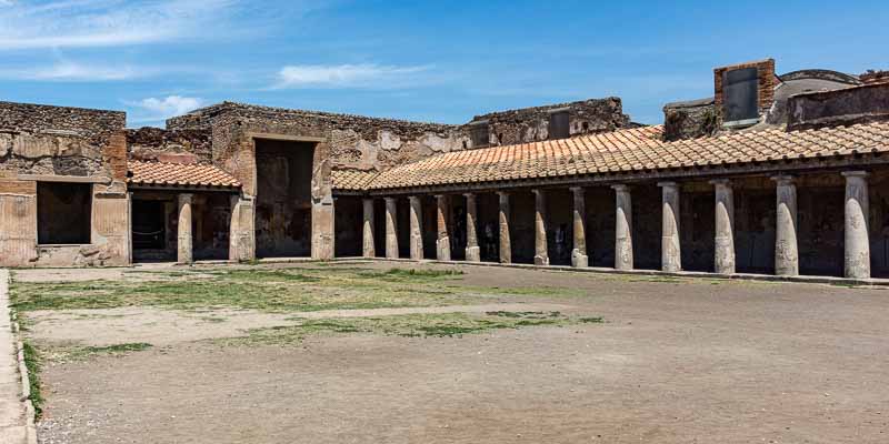 Pompéi : thermes de Stabies